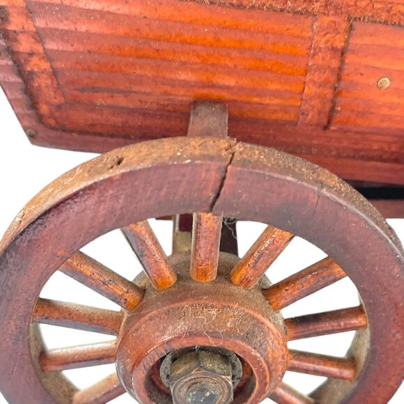 Conestoga Dodge City Covered Wagon Wooden Handmade Pioneer Model Western Decor - Picture 13 of 13